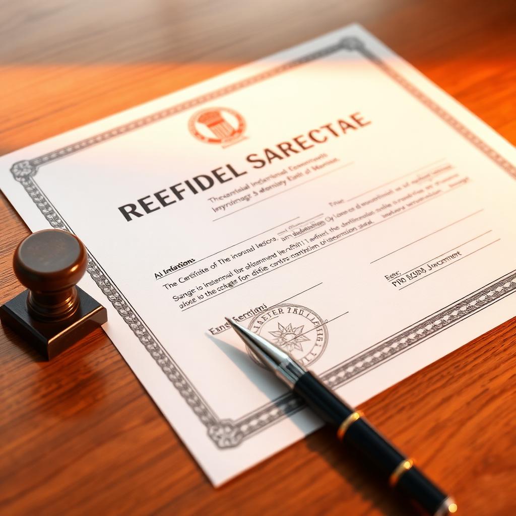 ISO Certification illustration
